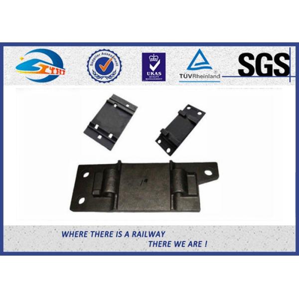 Двойным выкованный плечом диаметр отверстия 10MM базовой платины рельса бросания