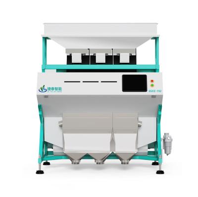 Câmera Mini Multifunction Color Sorting Machine do RGB de 3 rampas para amendoins