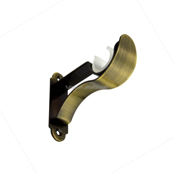 Curtain Rod Bracket,Curtain Rod Hanger,Easy Curtain Rod,Curtain Brackets for Curtain Rod for 1 to 1.2 Inch Curtain Rods