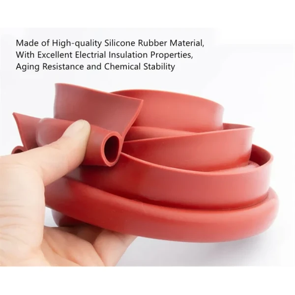 Heat Resistant High Temperature Extruded P Shaped Oven Door Seal Gasket Strip in Black/White/Red