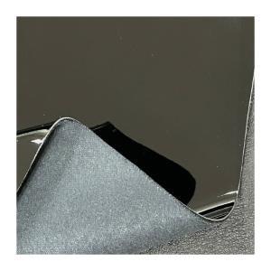 Luxury Faux Leather With Mirror Finish Anti Flexible Custom Colors