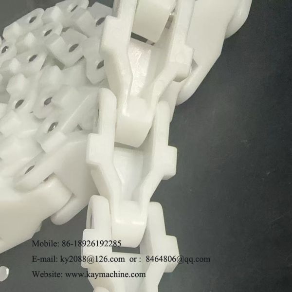 1701TAB plastic keel chain turning 53.3 wide 50 pitch chain plate Tetra Pak conveyor chain  China manufacturer factory producer