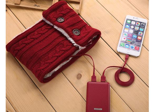 Heating Quickly  Fan And Heater , Electric Heating Scarf Carbon Fiber Pad