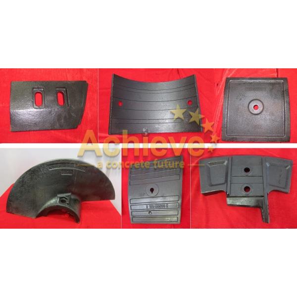 Вкладыш смесителя стали марганца частей запасной части конкретного смесителя BHS TEKA SICOMA высокий