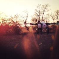 20kg Agricultura Drone Fertilizante pulverizador Uav Plano plegable