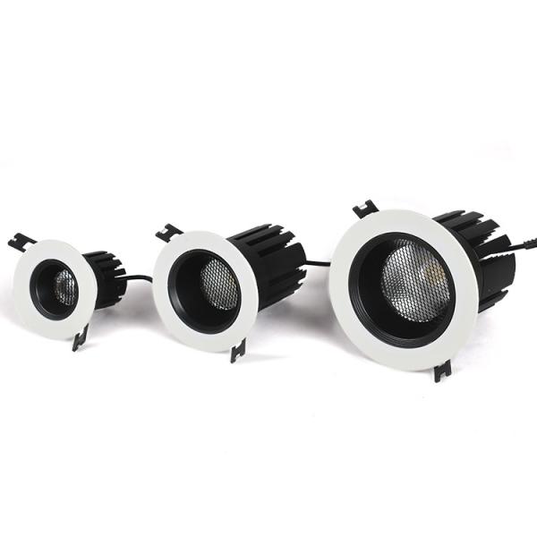 Hot selling 10W LED Downlight with honeycomb UGR 10 cutout 75mm recessed downlight