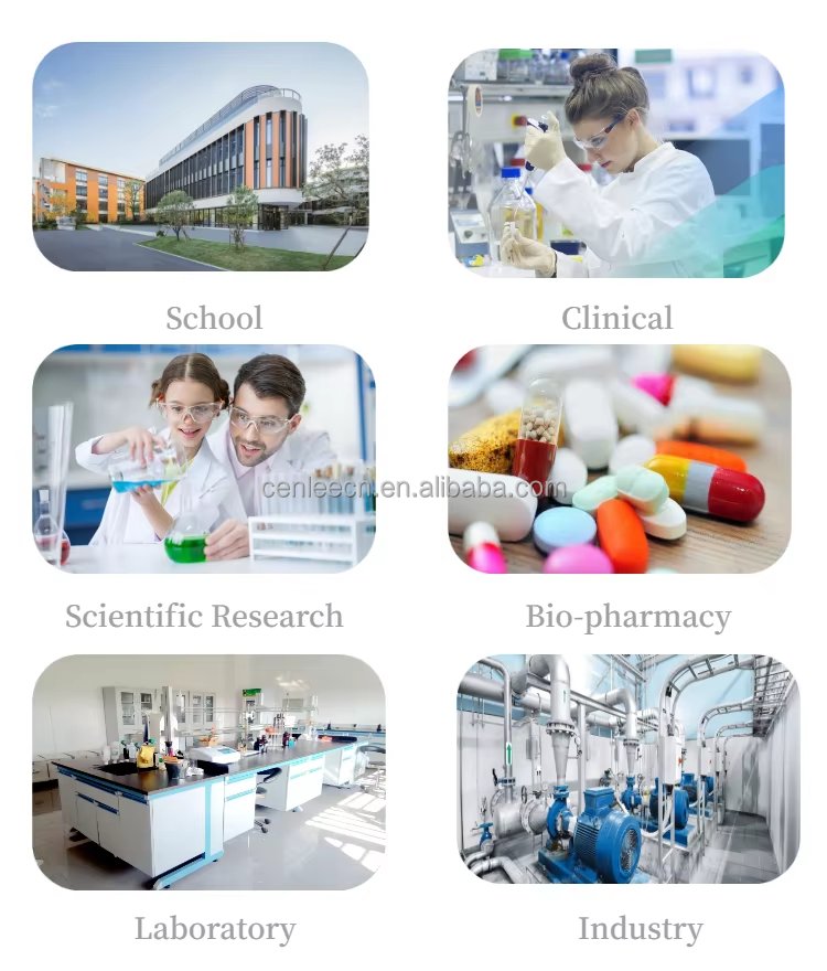 Lab Plastic Microcentrifuge Tube 0.2/0.5/1.5/2ml Pink Purple Bbrown Green Blue Yellow Red Transparent Color Centrifuge Tube