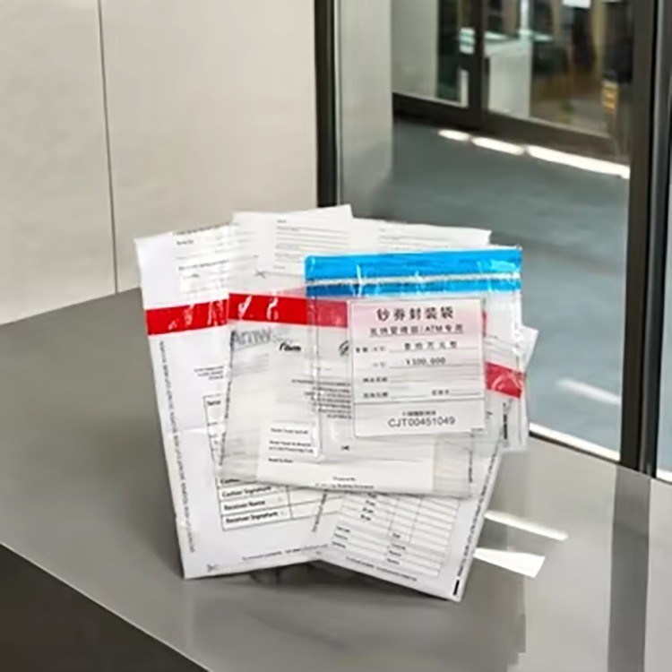 Protecting Function Security Bag for Documents and Money With Water-resistant Coating and Strong Closure
