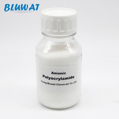 Polyacrylamide aniônico Blufloc PAM Polyelectrolyte Paper Making do floculante