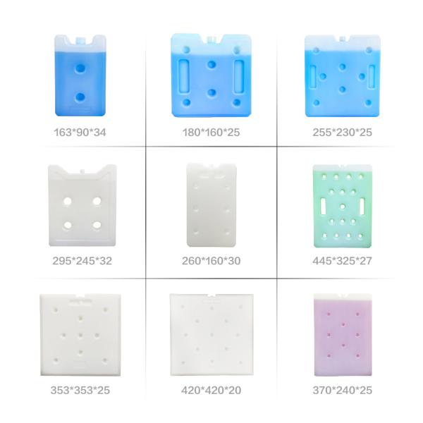 -25 Degree Phase Change Temperature PCM Gel Pack with Customizable Mold and HDPE Container for Industrial Thermal Management