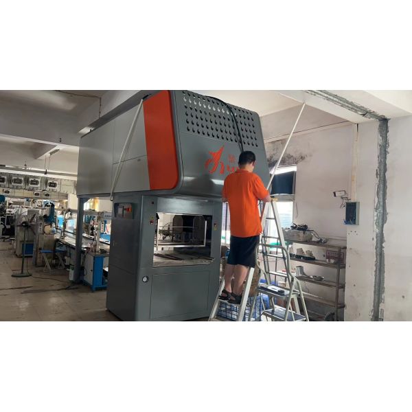 Energy Saving Shoe Heat Setting Machine with Layered Overhead Model Design Saving Floor Space and Increasing Output for Leather Shoes  Energy Saving Shoe Heat Settin