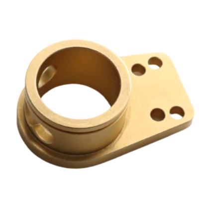 0.01mm Tolerância Latão Bronze Cobre Precision CNC Componentes Mecanizados