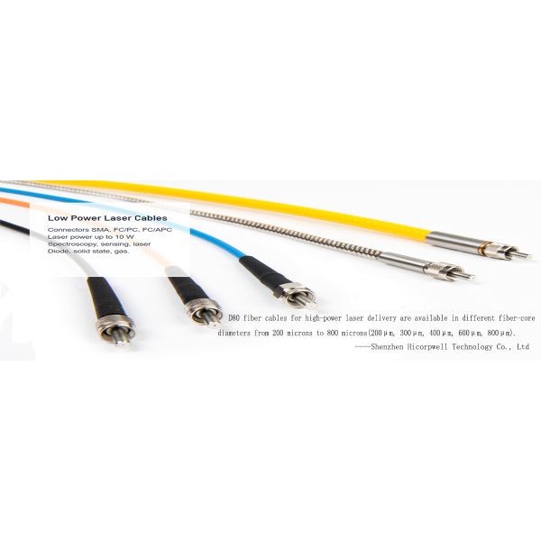 1000um S(M)A-S(M)A 905 OD6.0mm Gap-Design Fiber Optic Cable for High Power Laser Transmission and Laser Hair Removal Machine