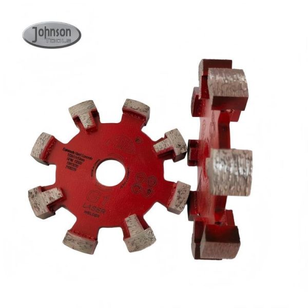Light Weight Diamond Tuck Point Blade, 120mm Tuck Point Saw Blade With Protection Teeth for underfloor heat system