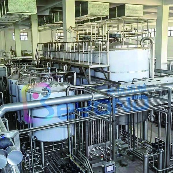 Miller Type Stainless Steel Food Storage Tanks Water / Chemical Storage Equipment