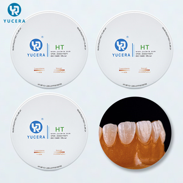 Пробел циркония фрезерования кулачков 1200MPA CAD CE зубоврачебный для системы D98