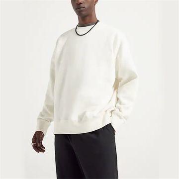 French Terry Fleece Plus Size Men'S Sweatshirts Hoodies Drop Shoulder