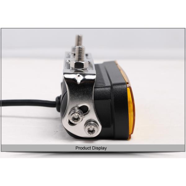 6 Inch 20W Slim LED Work Light Bar Amber Fog Drive Lamps For Offroad Trucks Boat ATV 4x4 4WD Marine Trailer Driving Barr