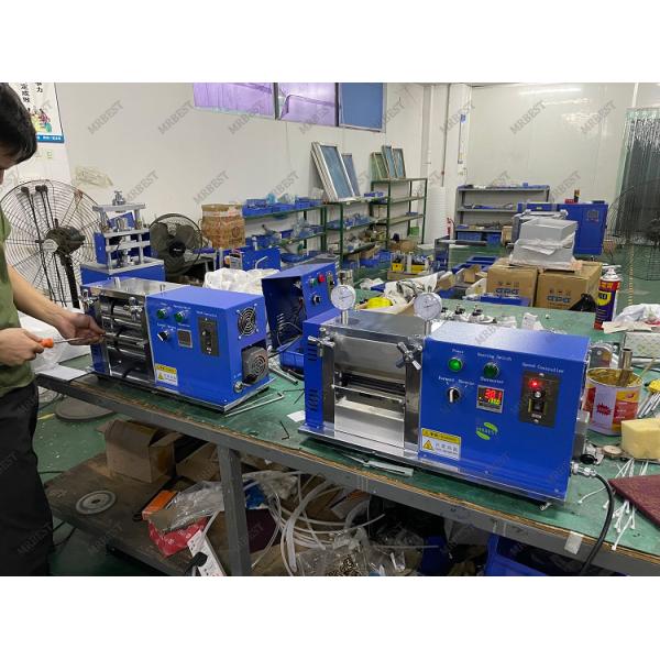 Комплексная литийная батарейная календерная машина 720 Вт Электродная тепловая прессовая машина