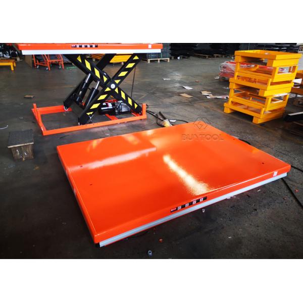 высота таблицы подъема гидравлическая промышленная 4T 2000×1000mm электрическая приведенная в действие 1400mm