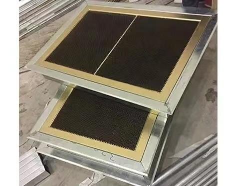 Ventilateur à ondes de nid d'abeille personnalisé haute résistance à la corrosion