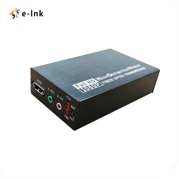 Двухнаправленный стерео аудио 1Ch RS232 наполнителя волокна HDMI над волокном