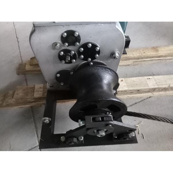 Steel Electric Cable Winch Puller / Portable Electric Winch For Cable Pulling