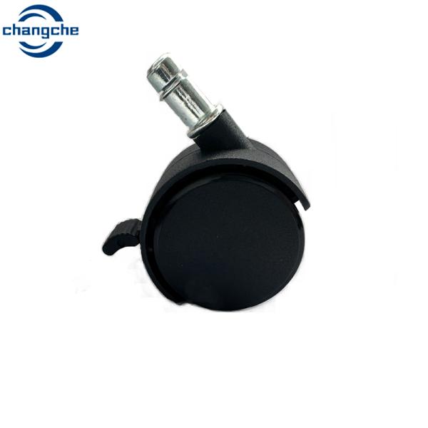 50mm Nylon TPU Swivel Casters 11*32mm Friction Stem Casters with lock