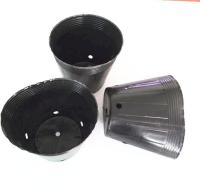 Manufactory custom design soft PS PVC plastic 1 gallon pots for tree flower seedlings