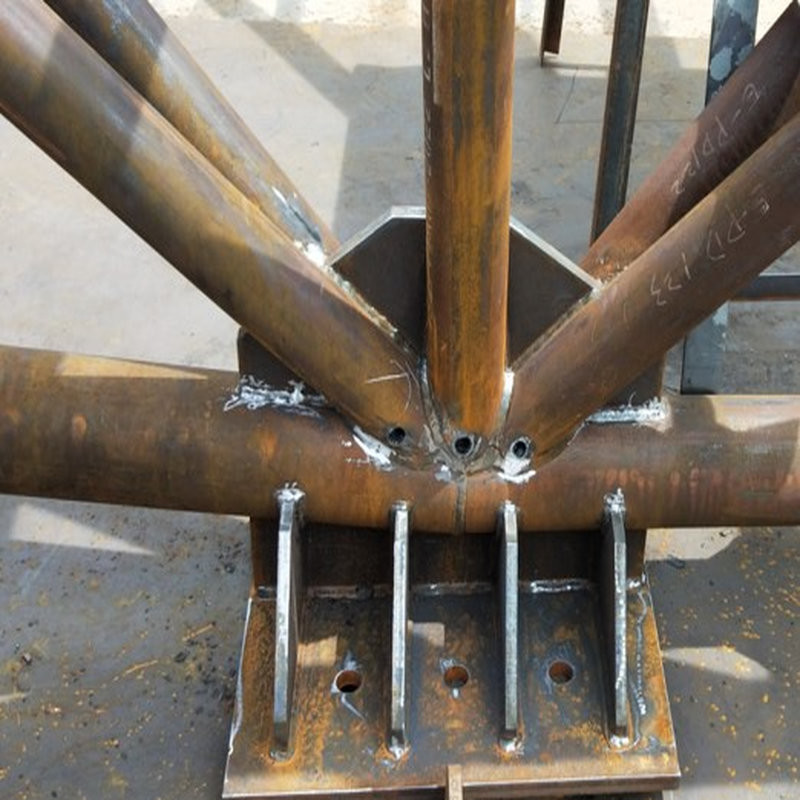 Q355B Q235B Prefab Steel Structure Stadium Fabrication Truss Processing CE AISC