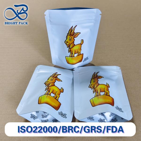 Reclosable Zipper Stand Up Bag For Small Toys Packaging Features Anti-Static And Lightweight.