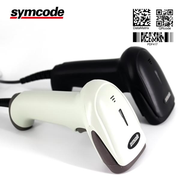 Stable Durable Wired 2D Barcode Scanner Excellent Identification Ability