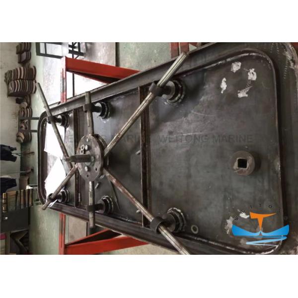 Baking Finish Marine Watertight Doors A60 Fire Prevention High Pressure Resistant
