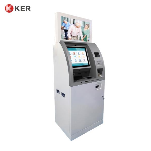 Ce/Fcc/Rohs 23.8 Inch And 17 Inch Floor Standing Vertical Self Service Report Print Terminal