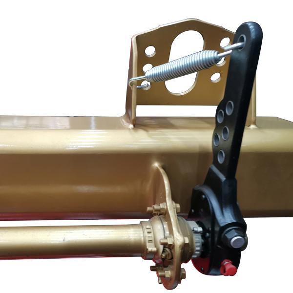 BPW Truck 16T Square Beam Trailer запасная часть Воздушная подвеска Передняя задняя ось для полуприцепа