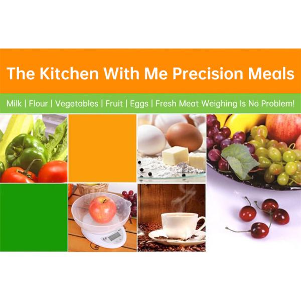 Mini Digital Display Kitchen Scale Perfect for Coffee Food Fruit Cake Cooking and Baking Needs
