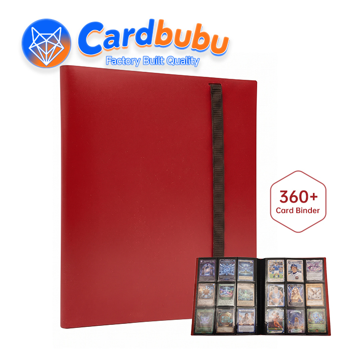 Global Game Card Collection Binder PT CG MTG 9 Pocket Binder
