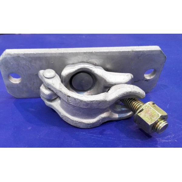 Forged Scaffolding Swivel Coupler Single Coupler With Plate 1.6kg