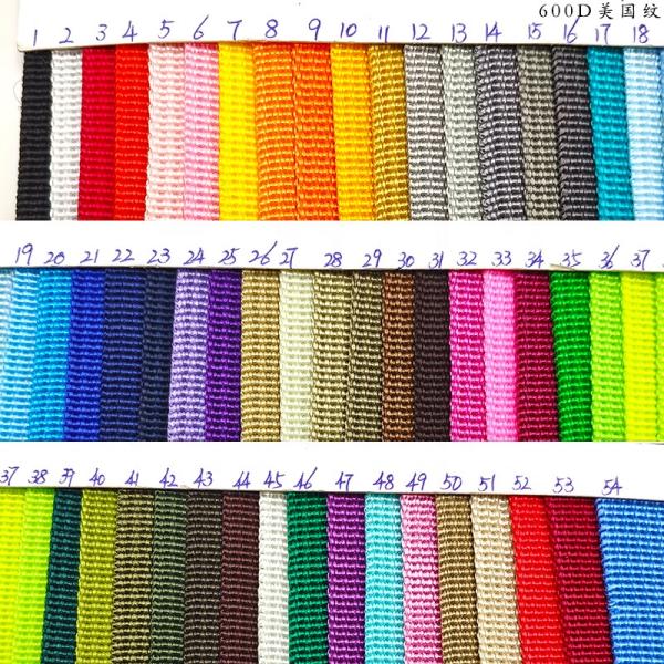 Eco-friendly 50mm black herringbone polyester belt woven bag accessories strap nylon webbing for buckle bag