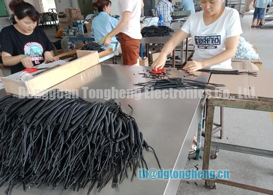 China Factory Manufactured Flex Spiral Power Cable Cord