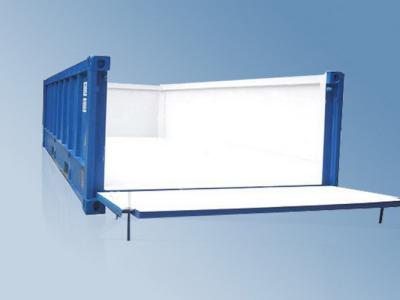 Open Top High Cube Shipping Container , 20 Feet Container Easy Loading Lifting