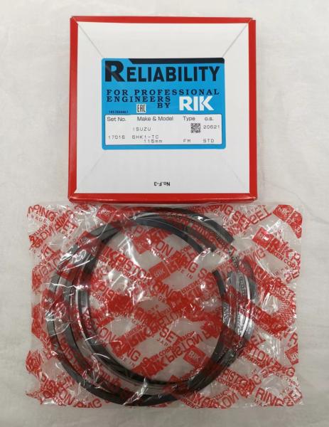 6HK1 Piston Ring Sets For ISUZU Engine Type 8-94391502-4