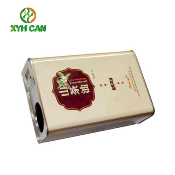 Olive Oil Tin Can Oval Shape Tin Can Food Packaging For Oil SGS Certificate Approved