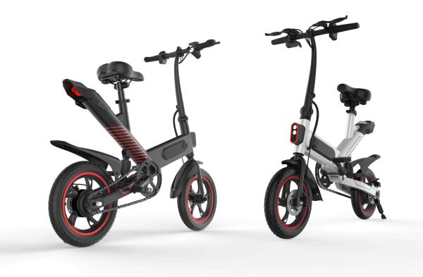 40 - 60KM Long Voyage Aluminum Folding Electric Bike For Urban Tourism