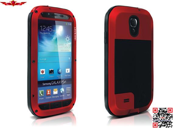 Hot Selling Aluminum Dirtproof/Shockproof/Waterproof Case For Samsung Galaxy S4 Colorful