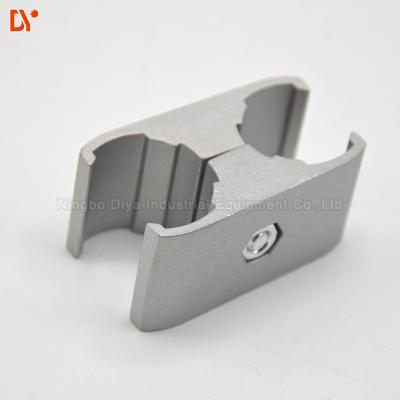 Do conector de alumínio magro da tubulação de OD28mm sopro de areia paralelo do suporte