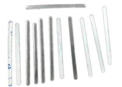 90mm Length Aluminum Nose Clip For FFP2 Cup Medical Face Mask
