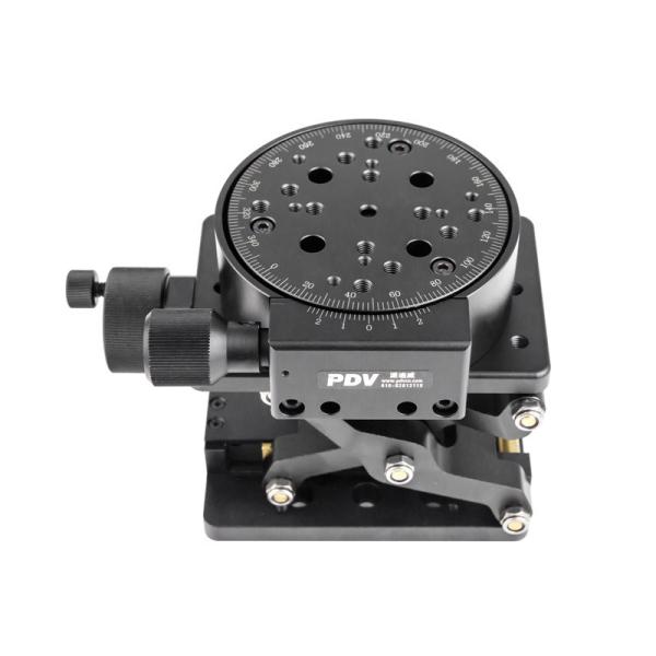 Precision Adjustment Manual Stage Lifting And Rotating Combined Platform For Experiment