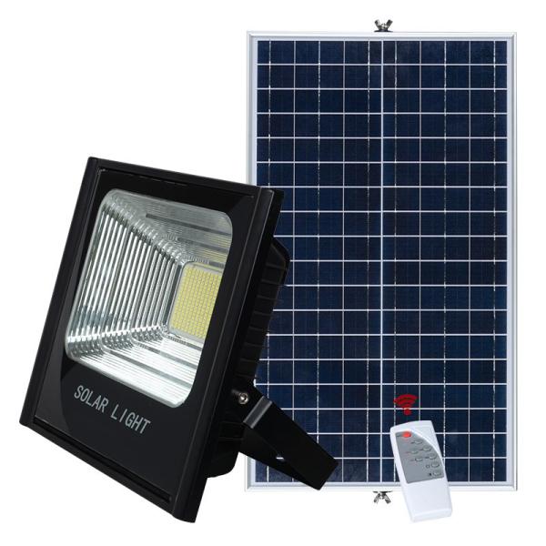 CRI Ra 85 SMD Solar Rechargeable LED Flood Light for Long Emergency Time Outdoor Lighting
