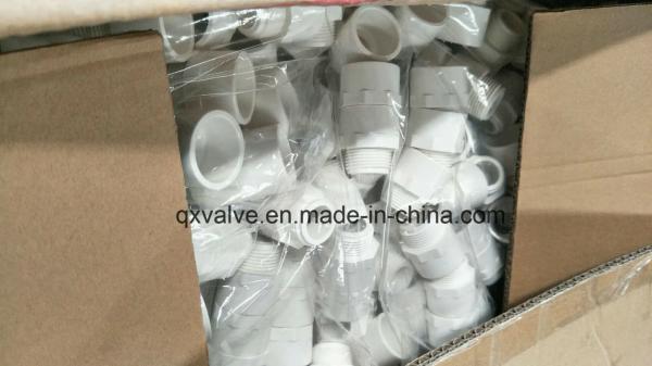 Adaptador feminino de PVC ASTM SCH40 para instalação de tubos de plástico